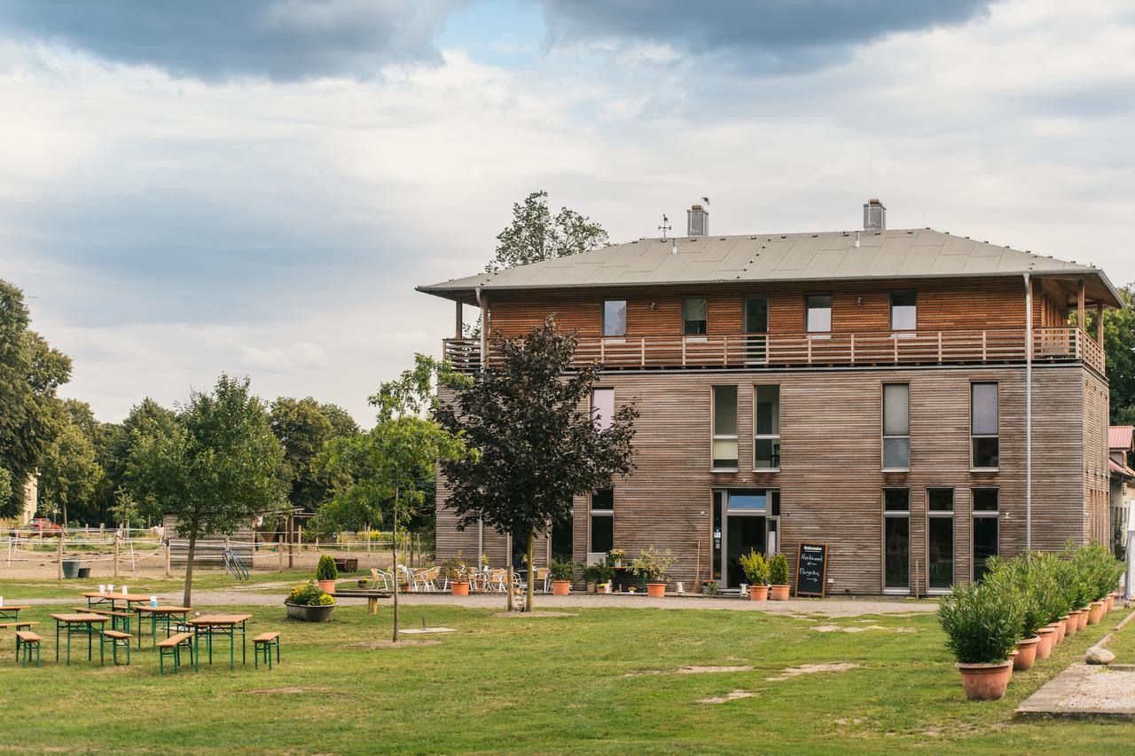 Gaestehaus Am Landgut Schonwalde-Glien Exterior foto